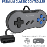 SupaRetroN-HD-Gaming-Console-Space-Black-Hyperkin-CONTROLLER_SNS_810007711317 - Video Game Depot
