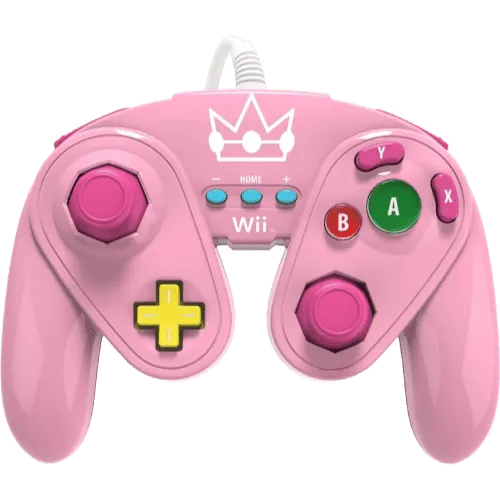 Wired Fight Pad - Peach for Wii / Wii U *Pre-Play