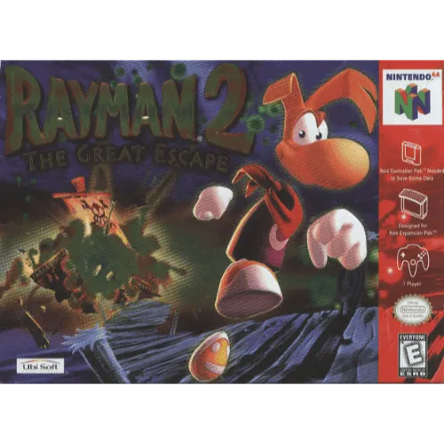 Rayman 2 the great 2024 escape n64