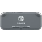 Nintendo-Switch-Lite-Console-Gray-045496882280-003-Back - Video Game Depot