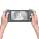 Nintendo-Switch-Lite-Console-Gray-045496882280-004-Lifestyle - Video Game Depot