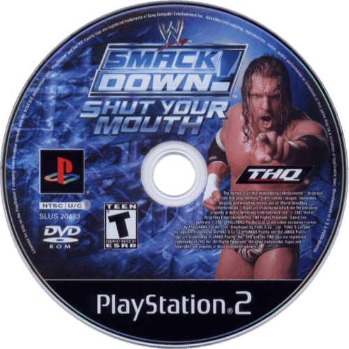 WWE SmackDown! Shut Your Mouth – PlayStation 2 - Video Game Depot