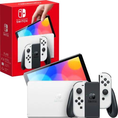 Nintendo Switch™ – OLED Model w/ Neon Red & Neon Blue Joy-Con™ 