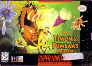 Timon and Pumbaa Jungle Games
