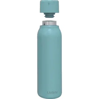 18.6oz UV-C Sterilization Insulated Water Bottle - Cyan Green