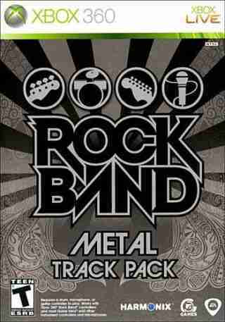 Rock Band Metal Track Pack
