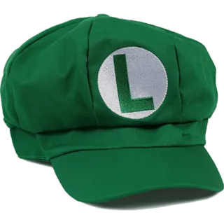 Luigi Green Unisex Cosplay Baseball Cap