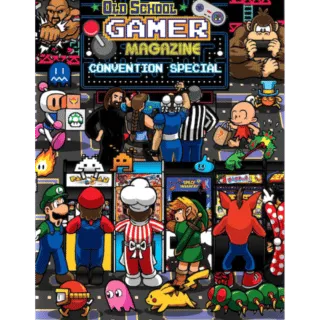 Old School Gamer Magazine: Special Gamer Con Issue
