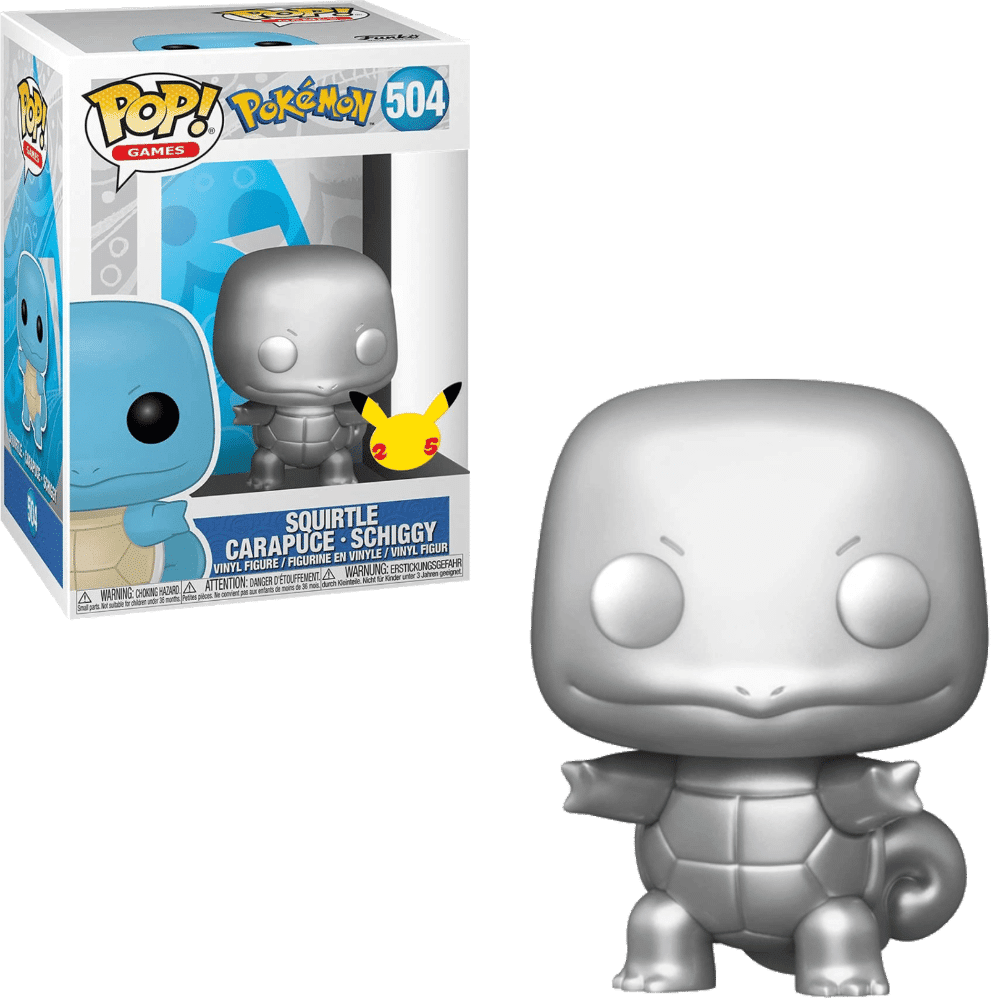 Funko POP! Games: Pokemon Squirtle 3.75-in Vinyl Figure, Customer Reviews