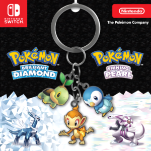 Pokémon Brilliant Diamond & Pokémon Shining Pearl Keychain