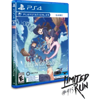Little Witch Academia: VR Broom Racing - Limited Run #415 - PlayStation 4