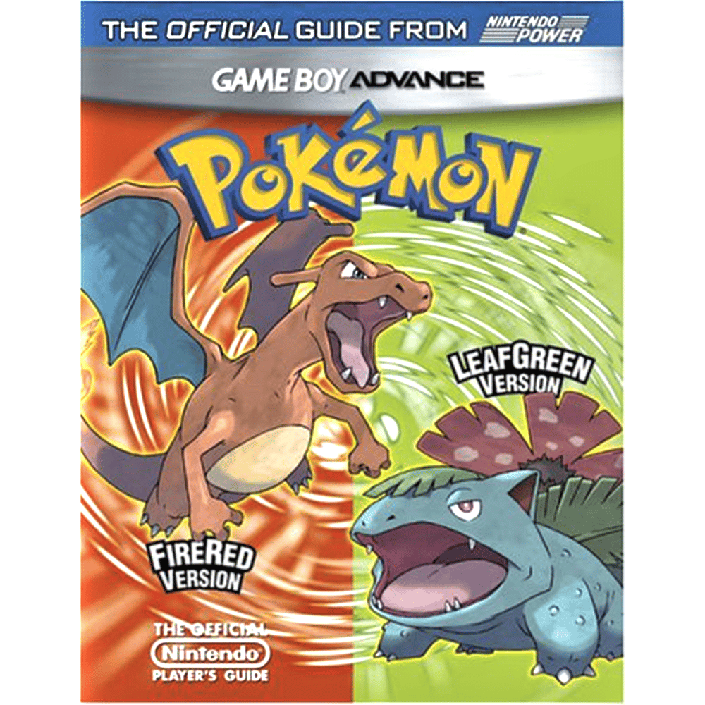 Pokemon FireRed & LeafGreen Player's Guide Nintendo Power DS