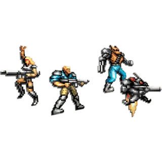 Contra Anniversary Collection - Pin Set (4 Pins) [Limited Run Games]