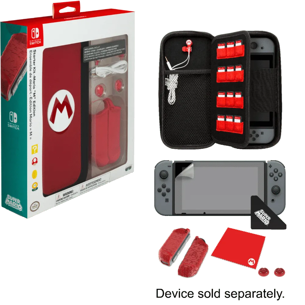 Nintendo switch mario 2024 starter kit