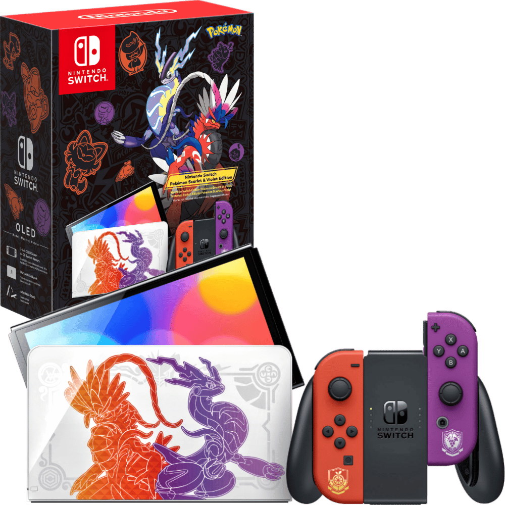 Nintendo Switch – OLED Model Pokémon Scarlet & Violet Edition - Nintendo  Official Site