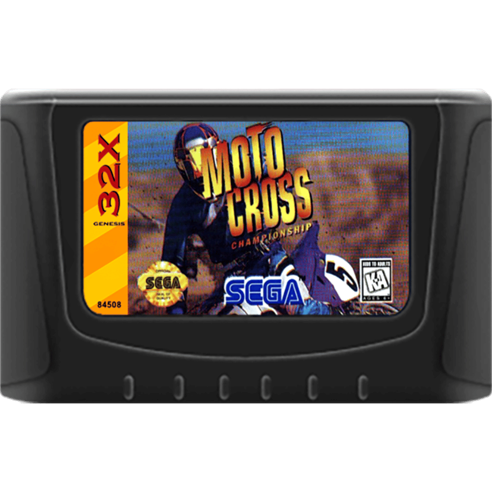 Jogo Motocross Sega 32x Original