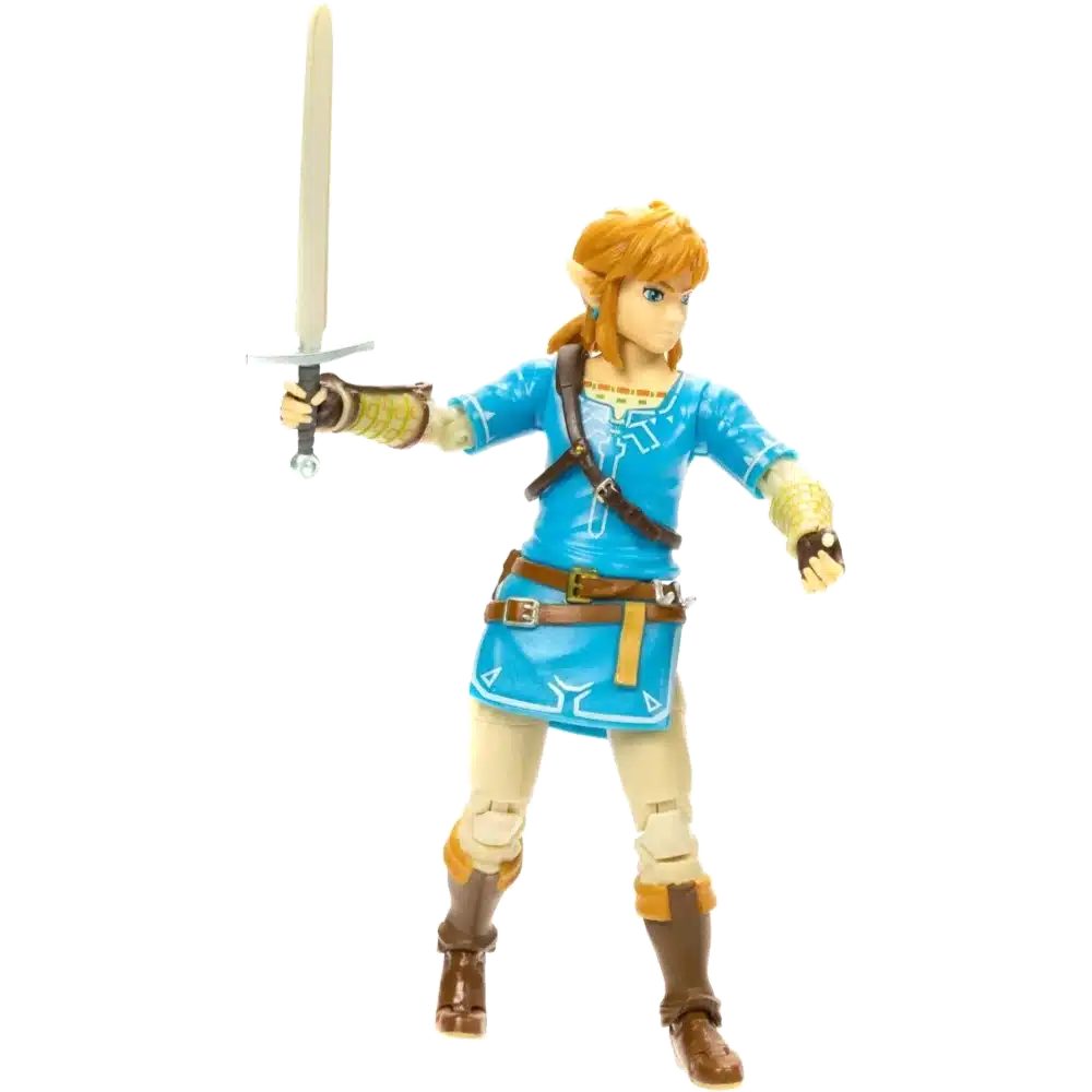 The Legend of Zelda Breath of the Wild Zelda 4 inch Action Figure with  Sheikah Slate