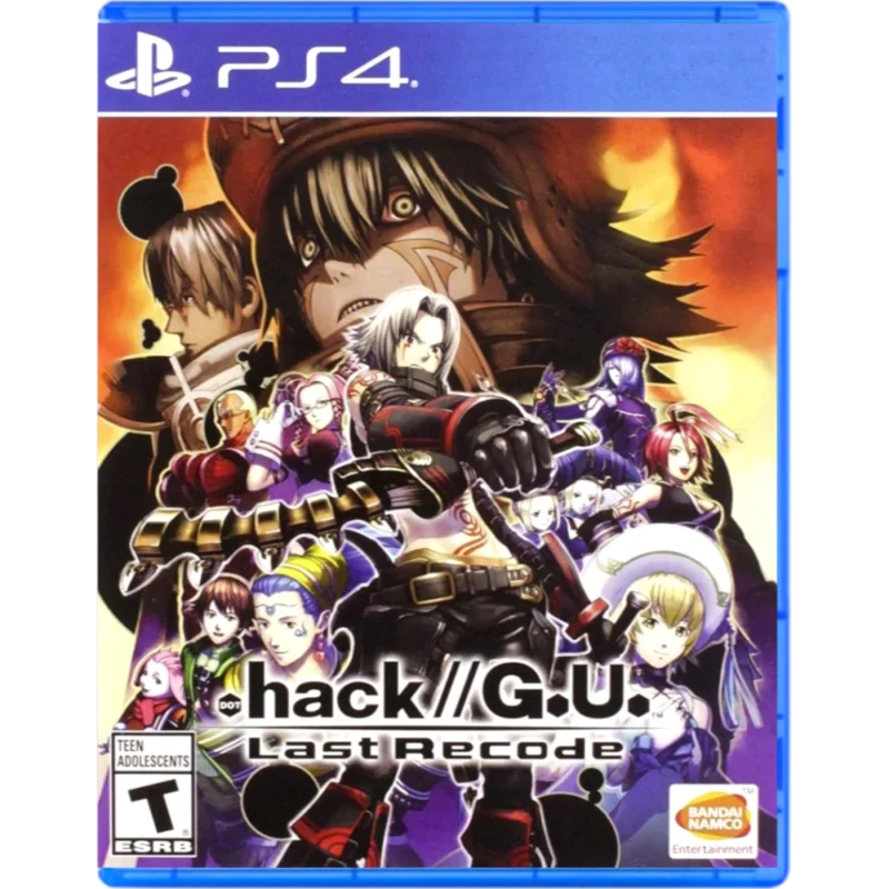 This is the front cover of dot hack G.U. Last Recode for PlayStation 4 and PlayStation 5. Available for sale at VideoGameDepotAK.com