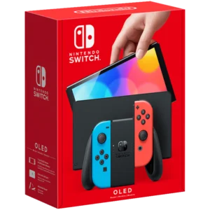Nintendo Switch OLED Model Console - Neon Blue / Neon Red Set