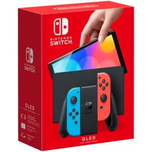 Nintendo Switch OLED Model Console - Neon Blue / Neon Red Set