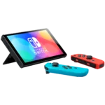 Nintendo-Switch-OLED-Model-Console-Red-Blue-Set-045496883409-002-Joy-Cons-Detached