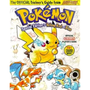 Pokemon Special Edition for Yellow, Red, Blue Official Trainer's Guide from Nintendo Power