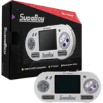 SupaBoy portable SNES console by Hyperkin gray
