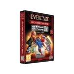 EVE-BIT1-RTAIL - Video Game Depot Evercade multi‑game cartridge box, Collection 1: The Bitmap Brothers, with bold red‑black design and game art collage