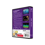 EVE-IRE-RTAIL3 - Video Game Depot Back of a purple IREM arcade game box with three small screenshots and descriptive text about classic games, plus a PEGI 12 rating area at the bottom left.