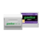 Gaelco Arcade 1 game cartridge with Evercade branding and a gray cartridge shell