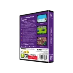 EVE-TOA1-RTAIL4 - Video Game Depot Back of an Evercade Toaplan Arcade 1 game box, purple packaging with screenshots, text, and logos.