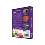 EVE-TOA2-RTAIL3_9e180506-66d6-457d-bd84-b188f4be8180 - Video Game Depot Back of a purple video game box titled 'Toaplan Arcade 2' with three small screenshots and descriptive text blocks.