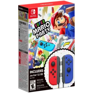 Super Mario Party + Joy-Con (L/R) - Red / Blue Bundle - Nintendo Switch