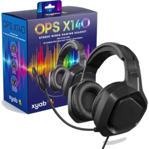 XYAB Black OPS X140 Wired Gaming Headset