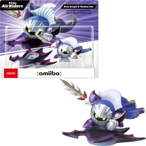 Meta Knight & Shadow Star Kirby Air Riders amiibo figure