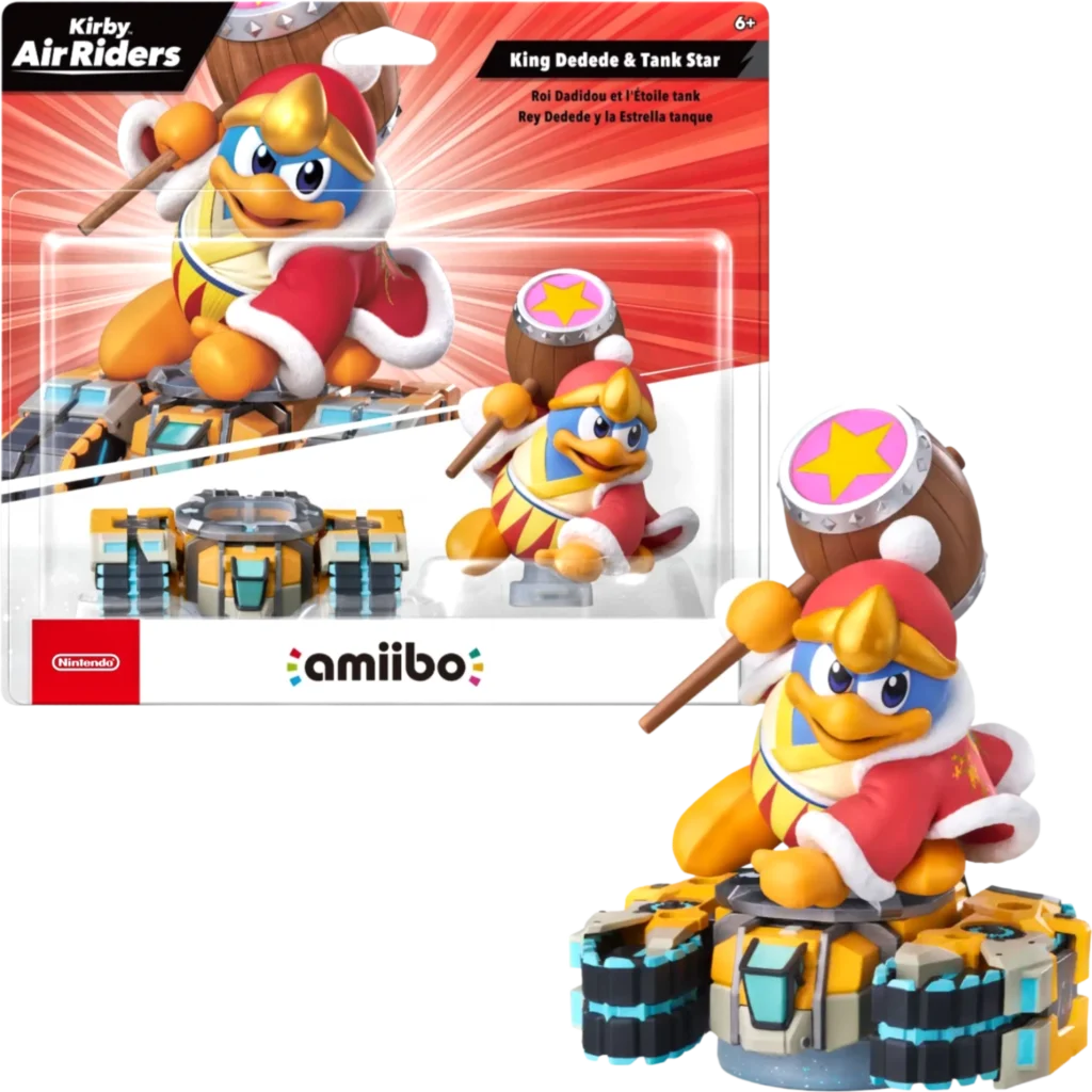 King Dedede & Tank Star (Kirby Air Riders Series) amiibo - Video Game Depot