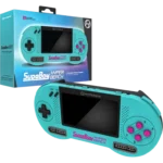 SupaBoy Hyper Beach portable pocket console for Super NES and Super Famicom by Hyperkin