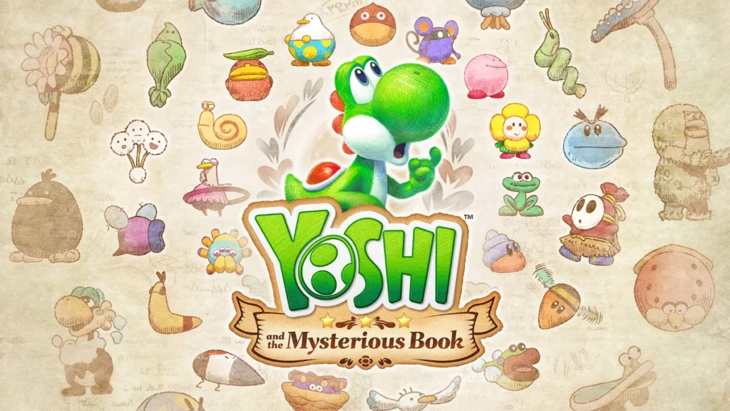 YOSHI-MYSTERIOUS-BOOK-TITLE-BANNER - Video Game Depot