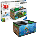 3D Puzzle: Minecraft Storage Box (216 Piece) - Ravensburger for Puzzle - 4005556112869 - Video Game Depot 3D Puzzle: Minecraft Storage Box (216 Piece) - Ravensburger for Puzzle - 4005556112869