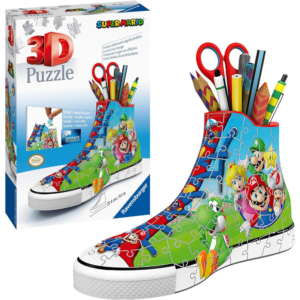 3D Puzzle: Super Mario Sneaker (108 Piece) - Ravensburger for Puzzle - 4005556112678