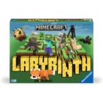 611kuaLQFLL_AC_SL1024___782861785270624 - Video Game Depot Minecraft Labyrinth board game box on a grassy terrain with pixelated characters like Steve, a creeper, animals, and mobs; Ravensburger edition.