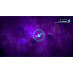 A glowing jellyfish-like creature inside a translucent bubble floats in a purple cosmic scene with a logo reading 'The Great City Find Bahamut' in the corner.