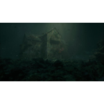 61dQjuskagL_SL1500___949021781729963 - Video Game Depot Sunken wooden house resting on a rocky seabed, surrounded by dark green, murky water.