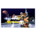 6eccfd95-0d32-4b91-80d1-4e1c0d8ea404__614621781189280 - Video Game Depot Sora and Riku clash with oversized Keyblades during a night-time battle on a glowing circular platform.