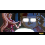 71PmTv0-_L_SL1500___086391775849815 - Video Game Depot Cartoon scene with a girl applying lipstick to a large blue-skinned man wearing glowing square glasses; game logo 'DAVE THE DIVER' in the corner.