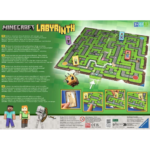 71YR-9hfhqL_AC_SL1024___884291785270595 - Video Game Depot Minecraft Labyrinth board game: green maze board with character tiles and cards around the edges.