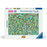 91-_AVyaYaL_AC_SL1500___874421785345013 - Video Game Depot Puzzle box: 1000-piece Ravensburger Animal Crossing jigsaw with a colorful animal-filled grid image on the front.