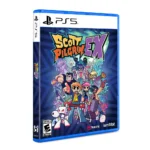SPex_WEBSTORE_13 - Video Game Depot PS5 game case for Scott Pilgrim EX with colorful cartoon characters on the cover; includes ESRB E10+ rating icons.