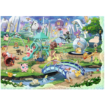 Screenshot_2026-07-29_154228__459081785354431 - Video Game Depot Colorful futuristic Pokémon-themed park filled with creatures playing on slides, bridges and fountains.