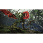 Wo_Long_Complete_Edition_Screenshot_2__952421781708399 - Video Game Depot Armored warrior fights a twisted vine monster with a red flower in a dense forest.